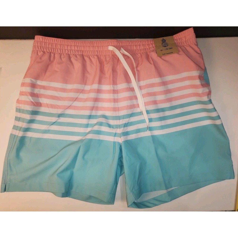 NWT - Chubbies Men's‎  4" Classic Swim Trunk Size: XX-LARGE On The Horizons